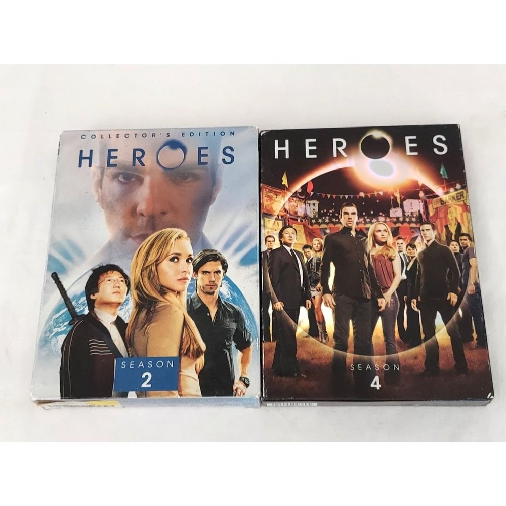 Heroes: The Complete Seasons 2 Collector's Edition & 4 Box Sets (DVD 2006-2010)